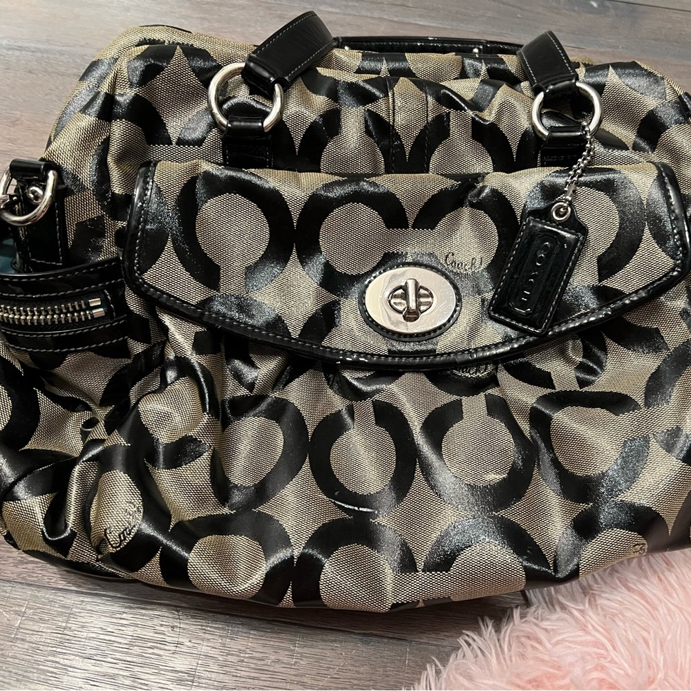 Coach vintage diaper bag